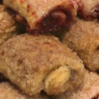 Rugelach Cookie By The Pound · Raspberry or Raisin Nut Rugelach is sold by the pound.