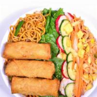 Spring Roll Noodle Bowl · Add protein for additional charge.