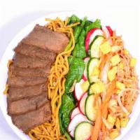 Five Spice Beef Noodle Bowl · Add protein for additional charge.