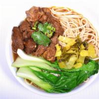 Braised Beef Tendon Noodle Soup  · 