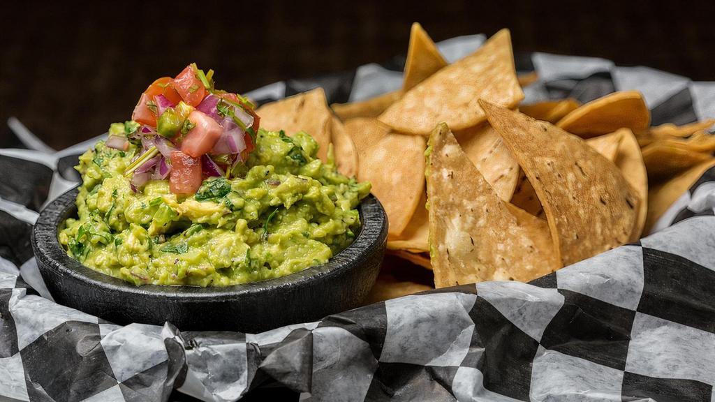 Guacamole And Chips · House-made guacamole with corn tortilla chips