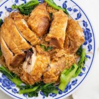 Oyster Sauce Chicken Noodle · 