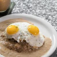 Loco Moco · Beef patty on a bed of rice with an over easy epp on top smothered in brown gravy or chili. ...