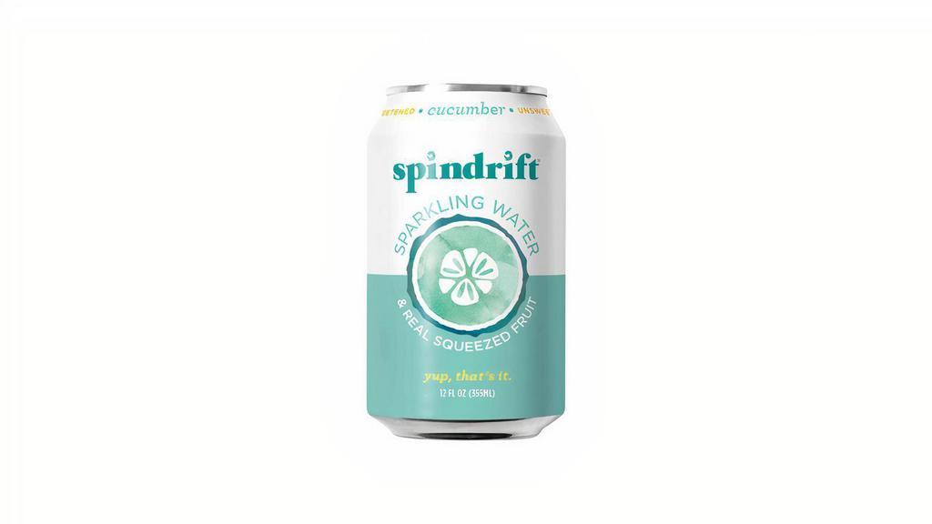 Spindrift - Cucumber Sparkling Water · Real, freshly pressed cucumbers mixed with sparkling water create a subtle but refreshing treat. 12oz Can