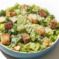 Caesar Salad · All hail the perfect salad. Freshly chopped romaine lettuce tossed with all-natural caesar d...