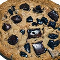 Triple Chocolate Chunk Cookie · House baked with three kinds of chocolate - chocolate kisses, bittersweet and semi-sweet cho...
