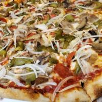 Peter'S Special Pizza · Pepperoni, sausage, peppers, mushroom, and onions.