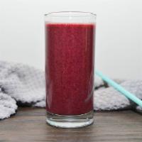 Yaar Dreaming · Blueberries, raspberries, banana and apple juice.