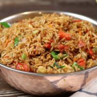 Chicken Sagar Fried Rice · Basmati rice Stir-fried with long beans.