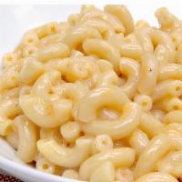 Mac'N Cheese · elbow pasta with milk, butter, melted cheddar cheese