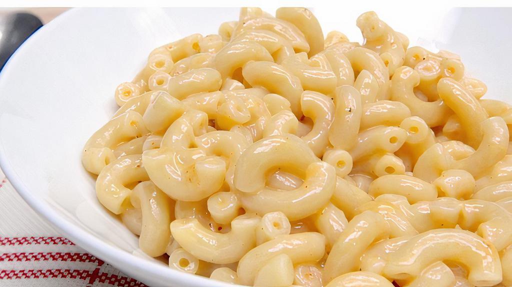 Mac'N Cheese · elbow pasta with milk, butter, melted cheddar cheese