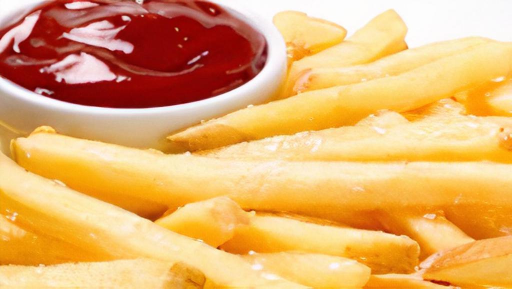 French Fries · With ketchup.