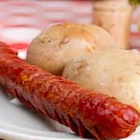 Chorizo · Colombian sausage with boiled potato