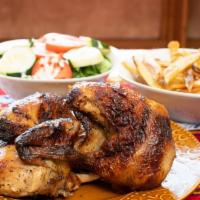 Whole Chicken Combo #2 · (Pick 2) Fries, salad, white rice or beans .