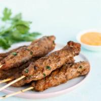 Kebap On A Stick  · All natural blend of beef and lamb perfectly season and juicy 5 oz meat (1pc)