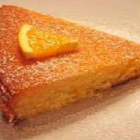 Orange Sponge Pie  · Orange cake- literally bite into an orange with this one.