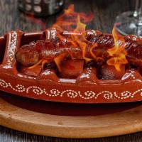 Flambe Portuguese Sausage · 