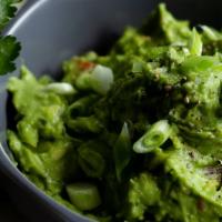 Guacamole Side · Homemade Traditional Guacamole.