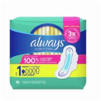 Always Ultra Thin Pads With Flexi-Wings (Regular, 18 Ct) · 18 ct