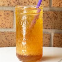 Green Tea Ginger Twist · Hot or Iced. Full of freshly brewed organic green tea, honey, together with homemade ginger ...