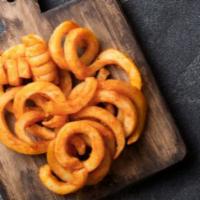 Curly Fries · Delicious crispy curly fries.