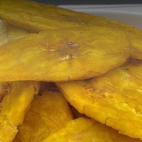Tostones · Fried Green Plantains.