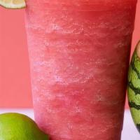 Water Smile 24Oz · coconut water, strawberries, watermelon, lime juice, & agave