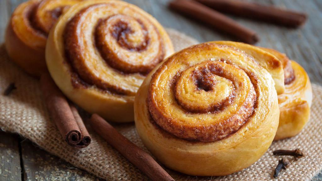 Cinnamon Roll · Delicious and warm cinnamon roll.