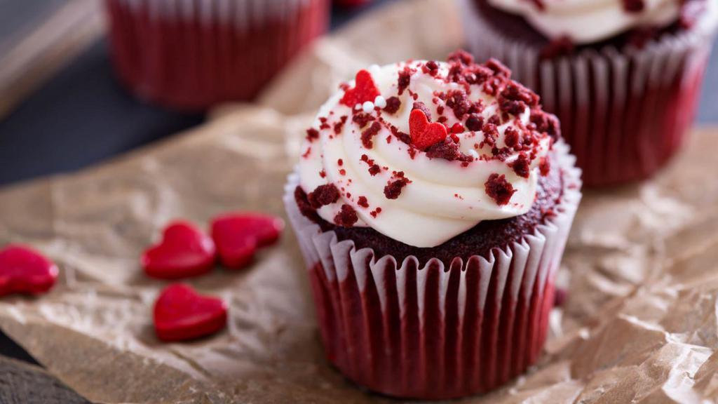 Red Velvet Cupcake · Classic red velvet cupcake.