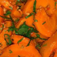 Carrots · Cooked carrots.