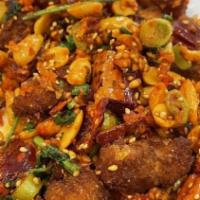 House Special Crispy Diced Chicken · Hot & spicy.