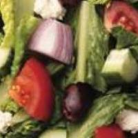 Classic Greek Salad · Our Classic Greek Salad starts with a a recommended base of Romaine/Iceberg Blend and featur...