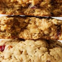 Oatmeal Apricot Cranberry · Classic oatmeal cookie with apricot and cranberry.
