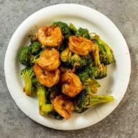 Shrimp With Broccoli · With egg roll and pork fried rice.