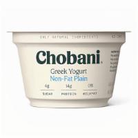 Chobani Non-Fat Plain Greek Yogurt · 5.3 Oz