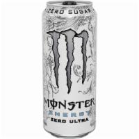 Monster Energy Zero Ultra, Sugar Free Energy Drink · 16 Oz