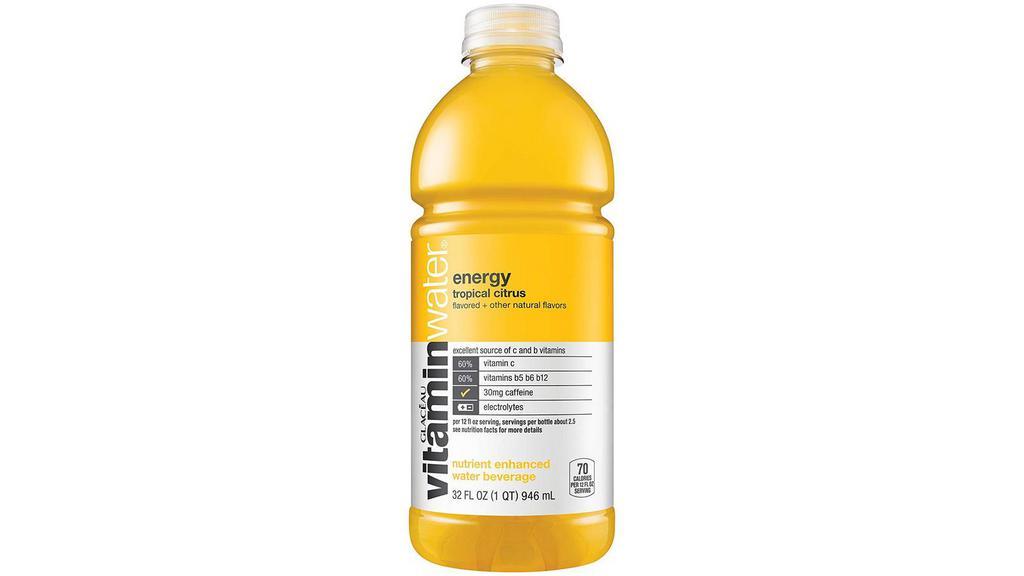 Vitaminwater Energy, Tropical Citrus 32 Oz · 32 oz