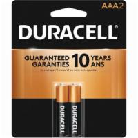 Duracell 1.5V Coppertop Alkaline Aaa Batteries - Pack Of 2 · 