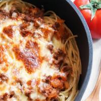 Spaghetti Bolognese芝士肉醬意粉 · 