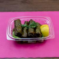 Grandma'S Grape Leaves · Grape leaves stuffed with rice, currants, onions, and pine nuts.