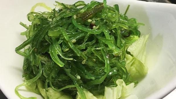 Seaweed Salad · Served with ginger dressing on the side.