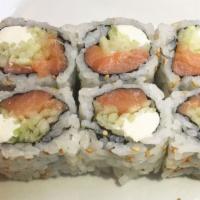 Philly Roll · Smoked salmon, cream cheese and cucumber.