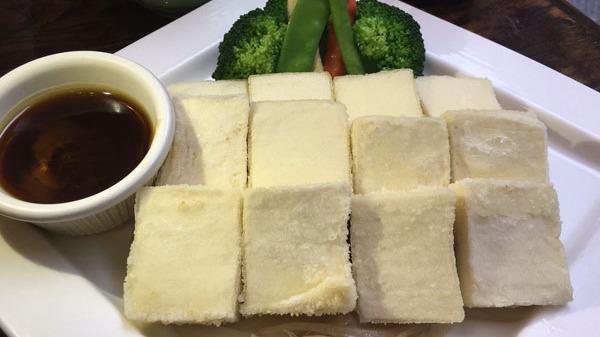 Tofu Teriyaki · Grilled with teriyaki sauce. Served with miso soup or green salad and rice.