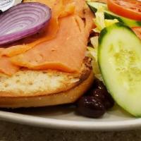 Bagel & Nova Scotia Lox · 