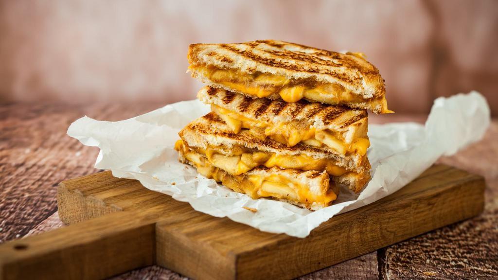 Pepper Jack Grilled Cheese · Pepper jack grilled cheese sandwich on customer's choice of bread.