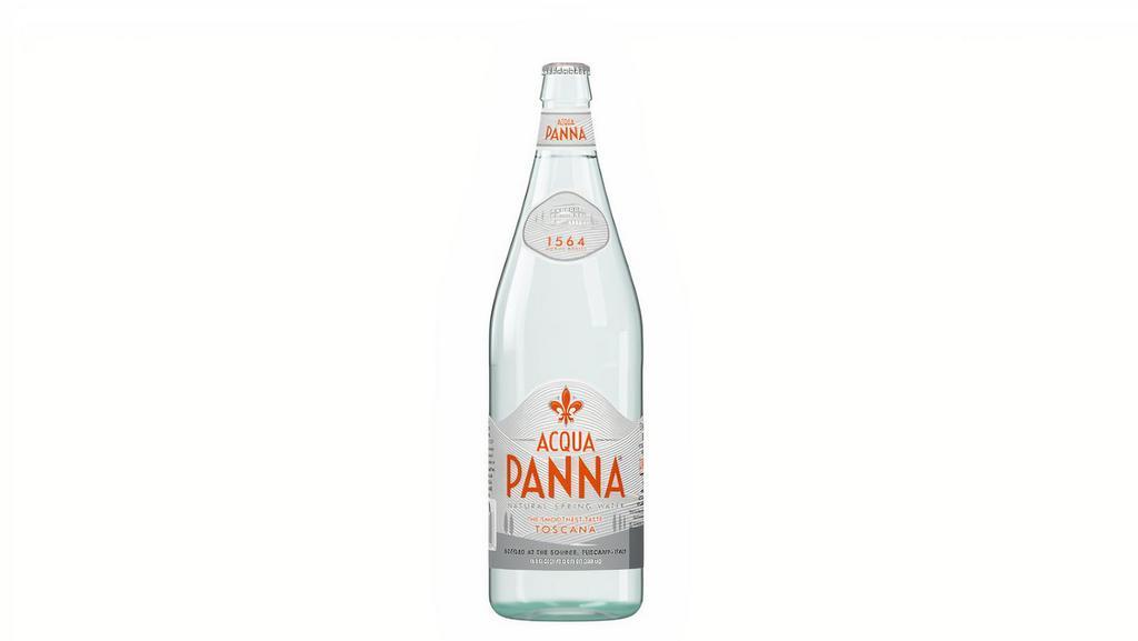 Acqua Panna · Natural spring water.