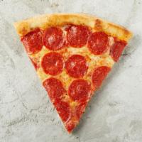 Ny Pepperoni Slice · XL NY Slice made with fresh, hand-stretched dough, topped with San Marzano-style tomato sauc...