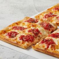 Cheese · Thick, Sicilian-style crust, hand-crushed Roman sauce and  freshly shredded 100% whole milk ...