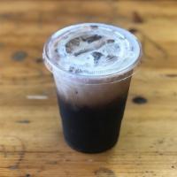 Thai Ice Coffee · (Pre-made) Premium coffee, sugar and milk
