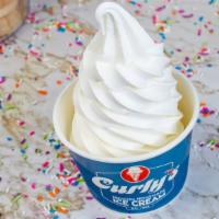 Vanilla Soft Serve Ice Cream · Rich Delicious Vanilla Soft Serve